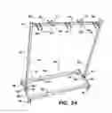 Fig. 25 - Rolling storage cart for an artificial Christmas tree