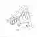 Fig. 08 - Golf bag cart foldable device