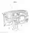 Fig. 02 - Box support structure for instrument panel
