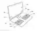 Fig. 01 - Adjustable keyboard for front and back typing