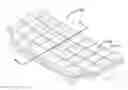 Fig. 01 - Keyboard with flexible printed circuit defining a plurality of venting holes