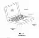 Fig. 02 - Wide touchpad on a portable computer