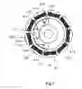 Fig. 08 - Motor unit including circuit board arranged on a base portion and disk drive apparatus
