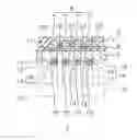Fig. 01 - Suspension board with circuit having an electrically conductive layer interposed between a support terminal and metal plating layer