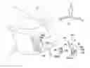 Fig. 01 - Fog lamp cover mounting structure