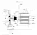 Fig. 12 - Apparatus for generating alternating current power by direct current supply brush that rotates with field pole generator, and apparatus for generating direct current power