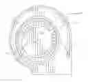 Fig. 01 - Fin array for use in a centrifugal fan
