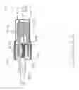 Fig. 11 - Locking electrical receptacle with elongate clamping surfaces