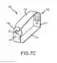 Fig. 18 - Locking electrical receptacle with elongate clamping surfaces