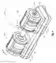 Fig. 02 - Exercise weight bar with rotating handle and cam selection device