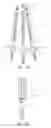 Fig. 09 - Surgical instrument with integrated compression and distraction mechanisms