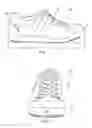 Fig. 02 - Sole for a golf shoe