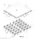 Fig. 08 - Modular floor tile with resilient support members