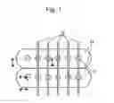 Fig. 02 - Electromagnetic pickup with multiple wire coils wound around individual pole sets to attain multiple tones