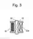 Fig. 04 - Electromagnetic pickup with multiple wire coils wound around individual pole sets to attain multiple tones