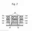 Fig. 08 - Electromagnetic pickup with multiple wire coils wound around individual pole sets to attain multiple tones