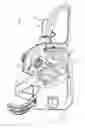 Fig. 02 - Handheld work apparatus having a control unit for an electric heating element