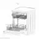 Fig. 01 - Dishwasher comprising a cutlery basket