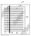 Fig. 01 - Two-part screen printing for solar collection grid