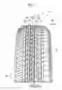Fig. 02 - Tire with tread having circumferential grooves, first resonators and second resonators