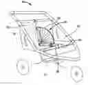 Fig. 01 - Apparatus and Methods for Creating a Barrier Between Occupants in a Side-By-Side Stroller