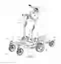 Fig. 02 - Motorized Golf Bag Cart