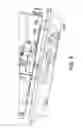 Fig. 09 - Undercarriage and keylock assembly for use with a circuit breaker