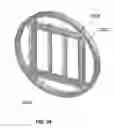 Fig. 35 - Electrical purification apparatus having a blocking spacer