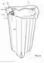 Fig. 09 - Bag tuck for trash receptacle