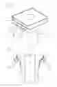 Fig. 04 - Pressing device for a casting pipe at the spout of a metallurgical container