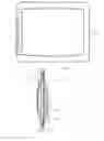 Fig. 07 - Door with glass pane for dryer