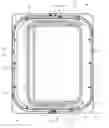 Fig. 09 - Door with glass pane for dryer