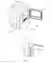 Fig. 15 - Door with glass pane for dryer