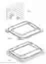 Fig. 16 - Door with glass pane for dryer
