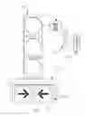 Fig. 09 - Illuminated aircraft wheel chock indicator