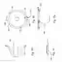 Fig. 09 - Total internal reflection lens with pedestals for LED emitter