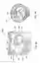 Fig. 10 - Total internal reflection lens with pedestals for LED emitter