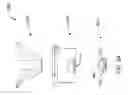 Fig. 13 - Total internal reflection lens with pedestals for LED emitter