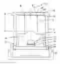 Fig. 01 - Light emitting device for a drum of a household appliance