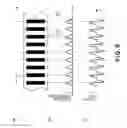 Fig. 10 - Electrostatic image forming apparatus utilizing index patterns for toner image alignment