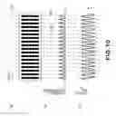 Fig. 11 - Electrostatic image forming apparatus utilizing index patterns for toner image alignment