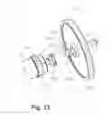 Fig. 26 - Process cartridge including a photosensitive drum for an electrophotographic image forming apparatus