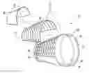 Fig. 01 - Turbine transition component formed from an air-cooled multi-layer outer panel for use in a gas turbine engine
