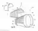 Fig. 09 - Turbine transition component formed from an air-cooled multi-layer outer panel for use in a gas turbine engine