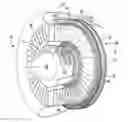 Fig. 01 - Annular turbine ring rotor