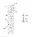Fig. 02 - DOUBLE LAYERED UNIAXIALLY ELONGATED FOAM POLYMER MEMBRANE STRUCTURE