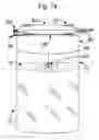 Fig. 12 - Fire safety closure system for candle holders