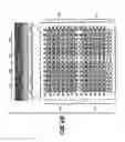 Fig. 10 - Continuous large area imaging and display arrays using readout arrays fabricated in silicon-on-glass substrates