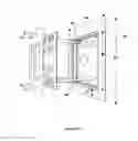 Fig. 04 - Devices for mounting electrical, audio, and video installations to walls and other flat surfaces