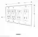 Fig. 08 - Devices for mounting electrical, audio, and video installations to walls and other flat surfaces